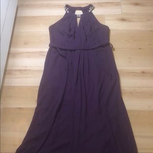 Plum David’s Bridal Bridesmaid Dress